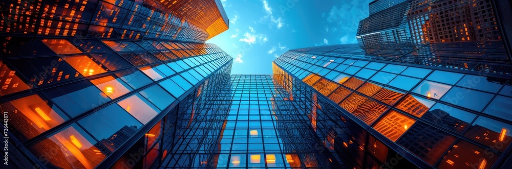 Dynamic sculpture city where each building is a work of art Stock Photo ...