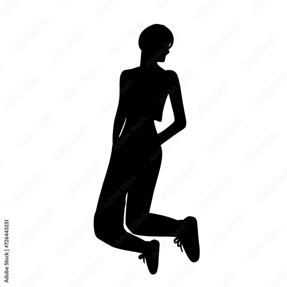 silhouette of a person silhouette of a person