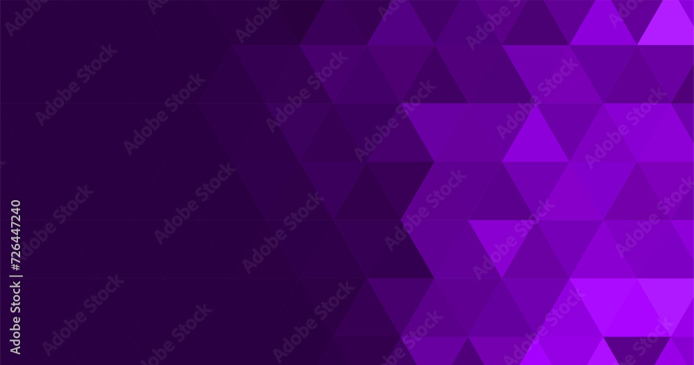 Obraz premium abstract modern purple elegant background with triangles shape for business