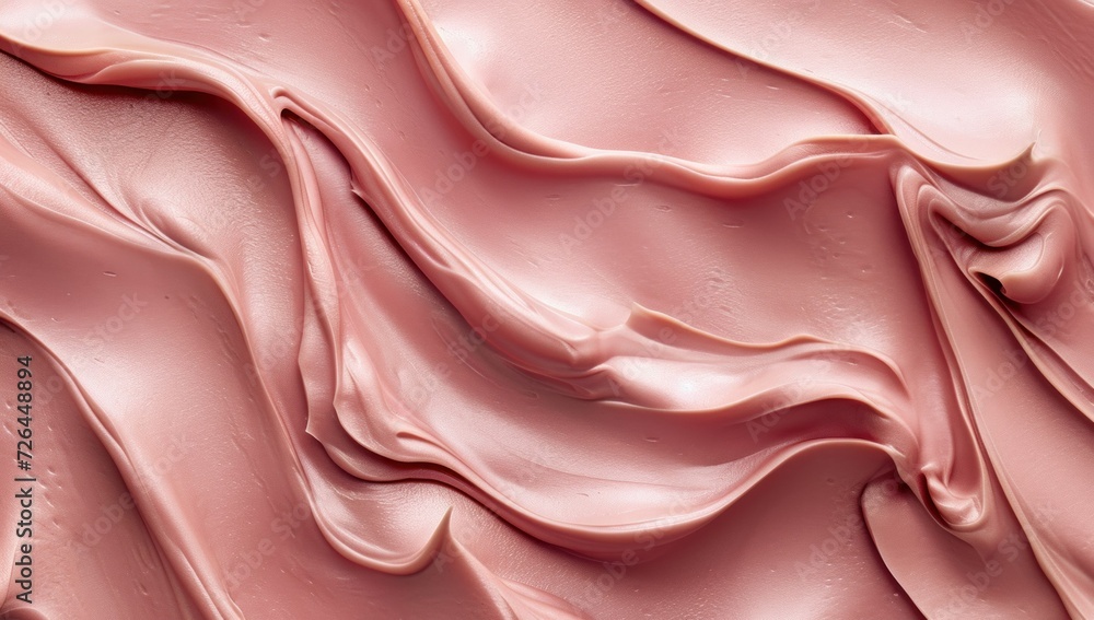 Fototapeta premium Close up creamy pink and tan texture background