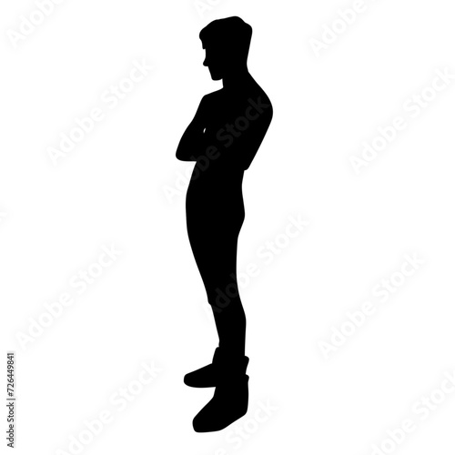 silhouette of a person