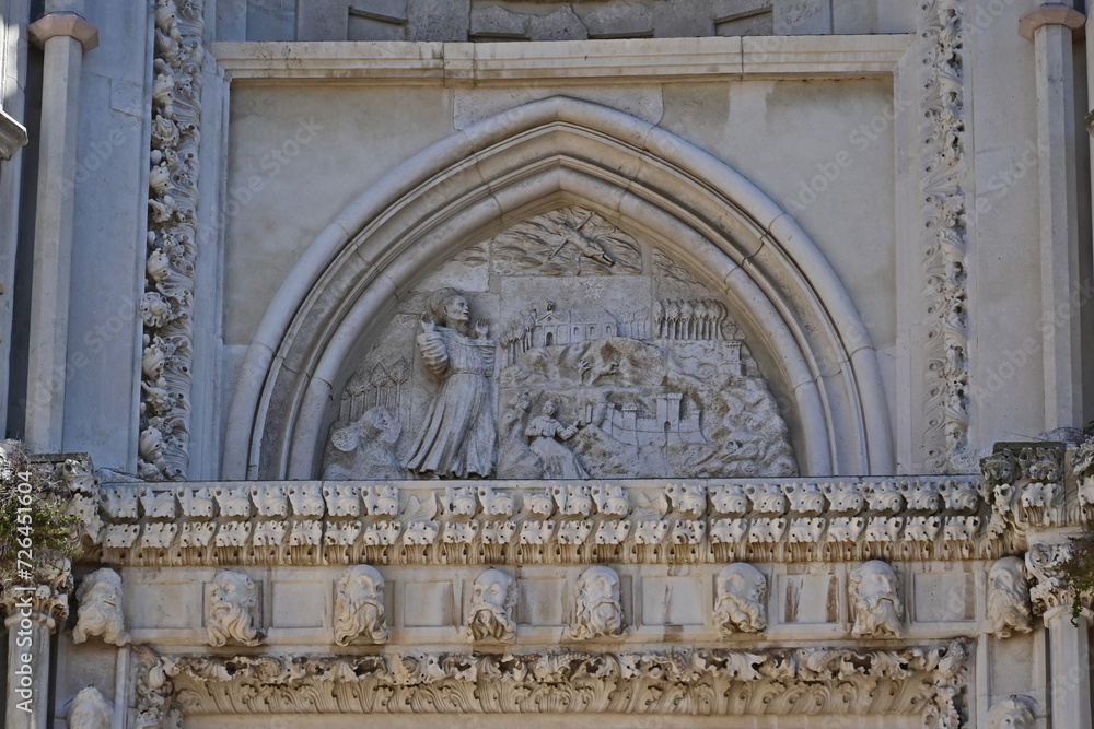 Ancona, il Portale della Chiesa di San Francesco alle Scale - Marche