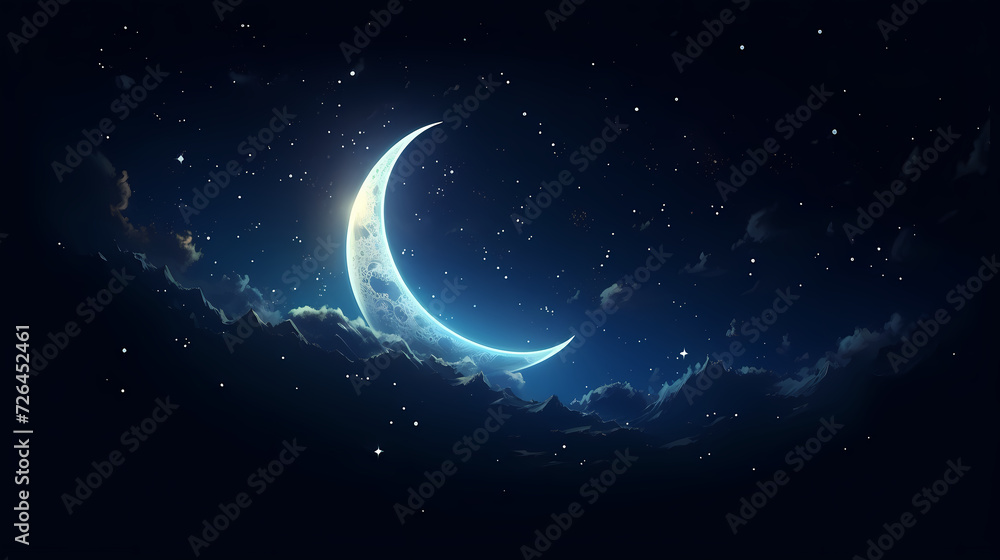 Cosmic illustration showing vibrant cosmic background Cosmic illustration showing vibrant cosmic background