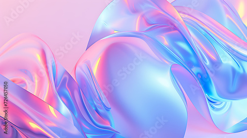 holographic, solid glitch, gradient © LiezDesign