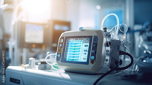 Advanced Medical Equipment in a Modern Hospital - Generative AI