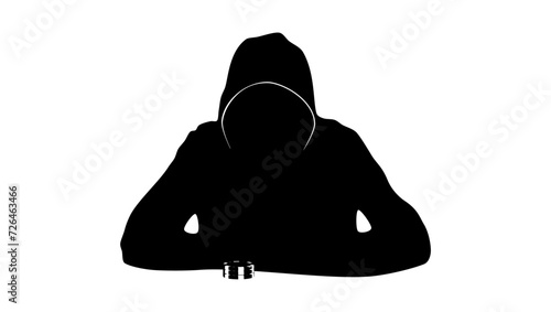 professional poker player sitting at pokers table