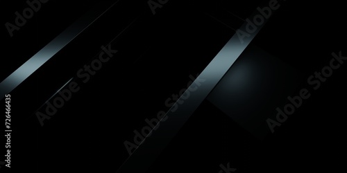 3d rendering of black abstract geometric background. Scene for advertising design, showroom, technology, future, modern, sport, game, metaverse, cosmetic, warehouse, garage. Sci Fi Illustration