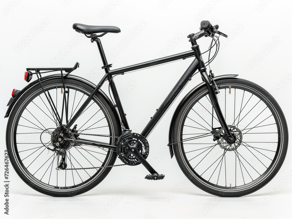 Fototapeta premium bicycle on a white background