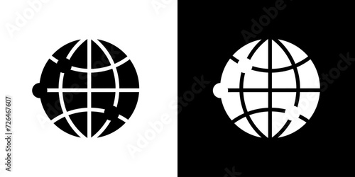 Network icon. Internet. Connection. Global.