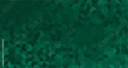 abstract modern green elegant hexagons background