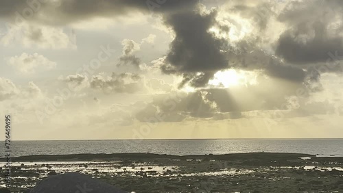 沖縄豊見城しおさい公園から見た夕景 photo