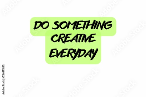 DO SOMETHING - creative everyday