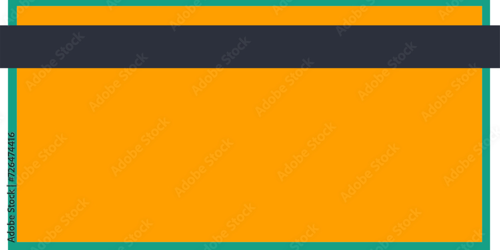Yellow background with copy space for text. Blank text box, text placeholder vector illustration background. Yellow background with copy space for text. Blank text box, text placeholder vector illustration background.