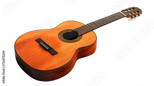 acoustic guitar isolated