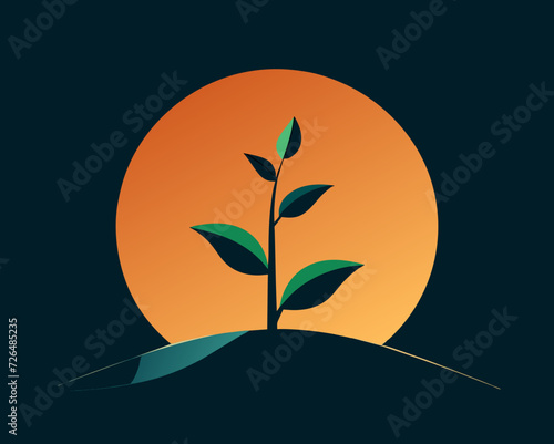 plant herb houseplant room plant vector flower seedling grass greenery perennial sprout