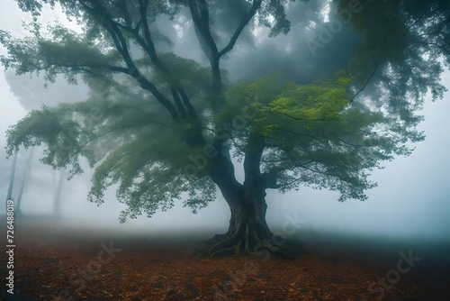 fog in the forest