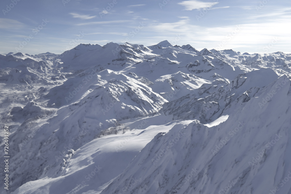 Obraz premium snow covered mountains