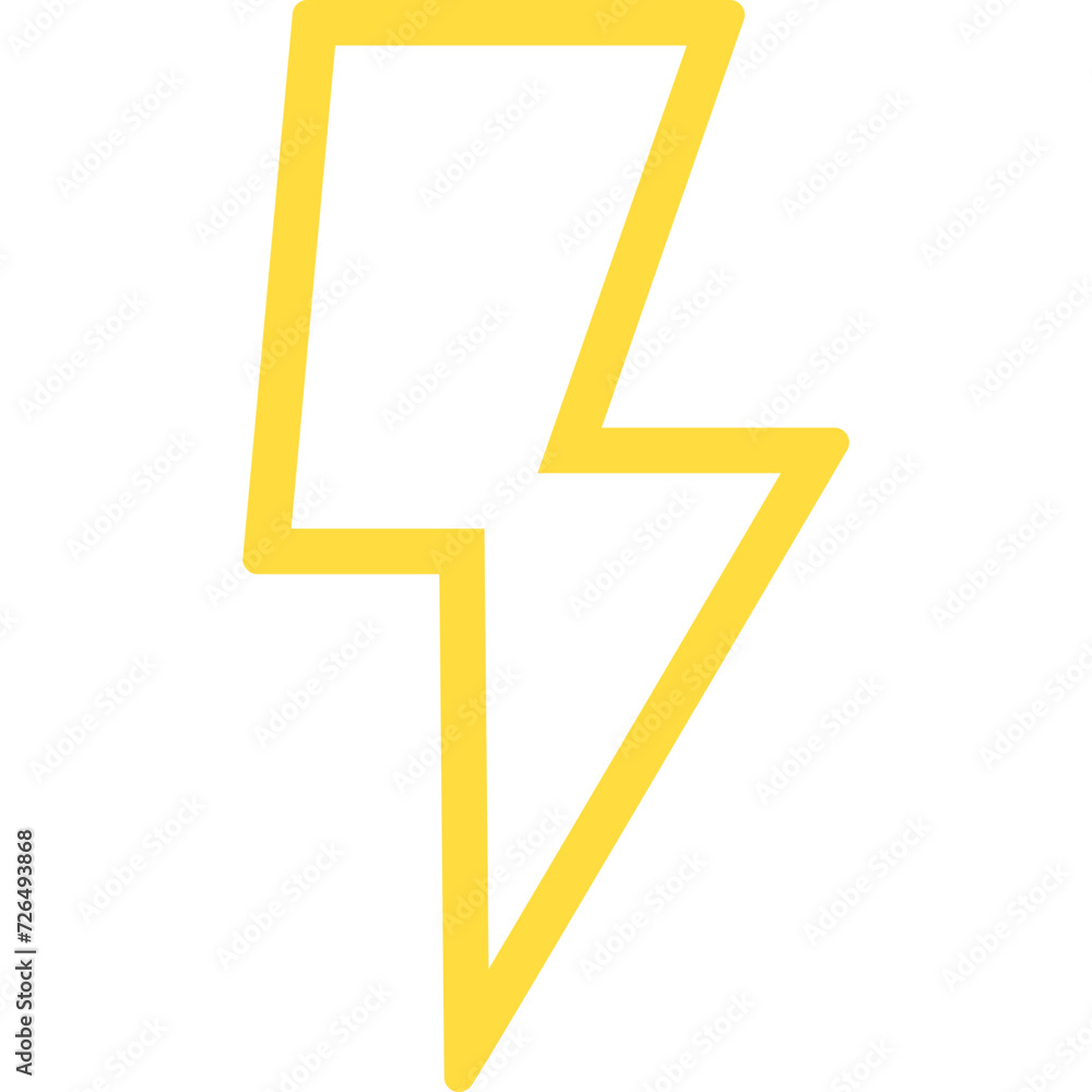 Obraz premium Lightning Bolt Line