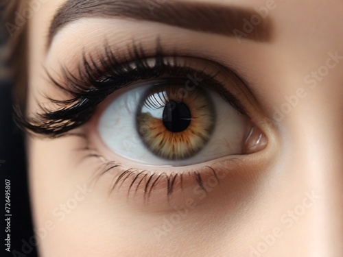 female eye