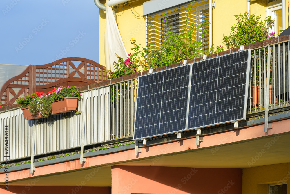 Nach Meinung der deutschen Regierung tragen Balkonkraftwerke nicht unerheblich zur Energiewende bei