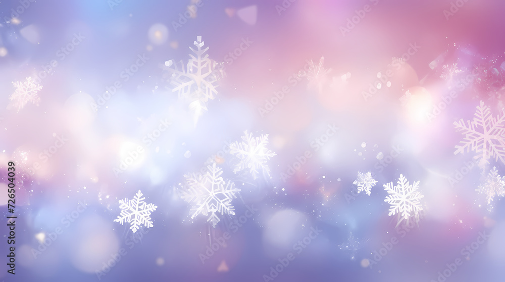 Beautiful winter Christmas glowing background with falling snowflakes, winter background Beautiful winter Christmas glowing background with falling snowflakes, winter background
