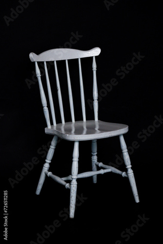 chair on black