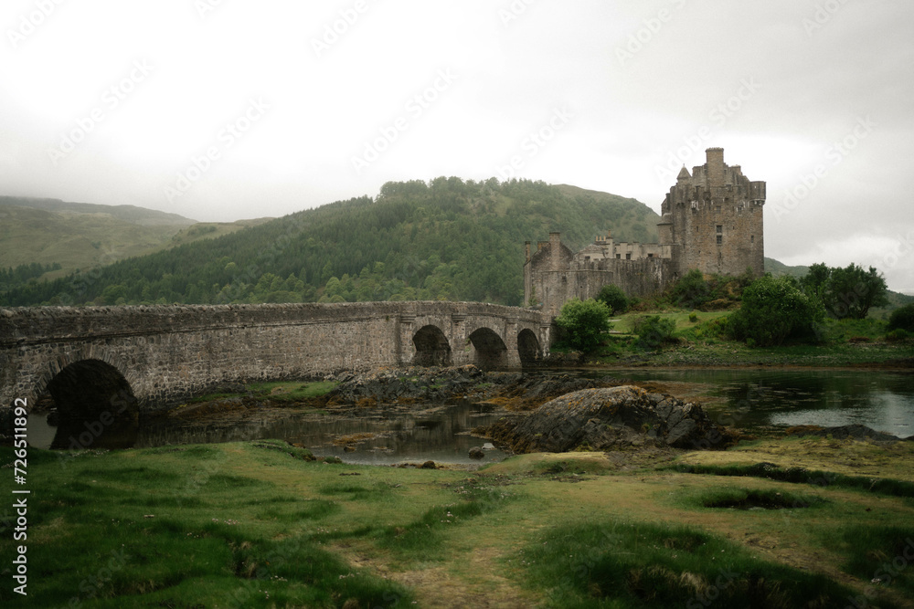 Fototapeta premium ruins of the castle