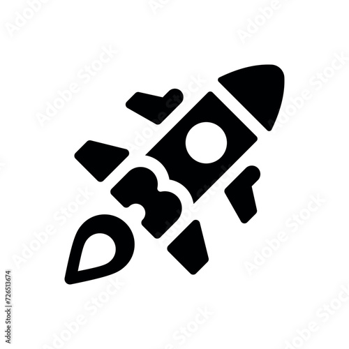 launch icon vector illustration