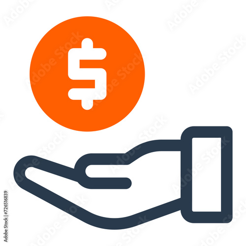 Flexible Loan Solutions and Management Vector Icon Illustration