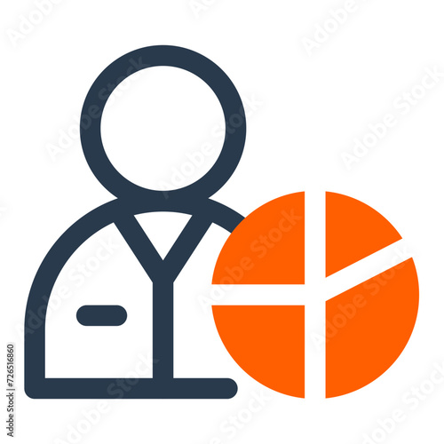 Corporate Shareholder Vector Icon Illustration