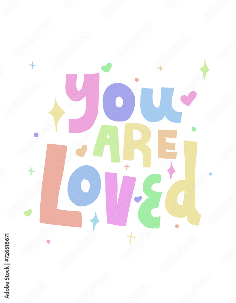 you are loved, happy valentine's day, valentines day typography t-shirt design