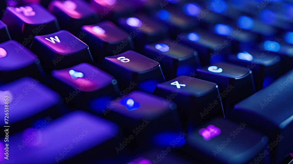 Extreme close-ups of keyboard keys and tactile details. Extreme close-ups of keyboard keys and tactile details.