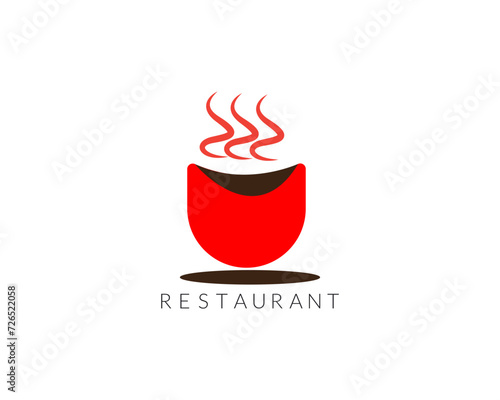logo concept for roast chicken restaurant.