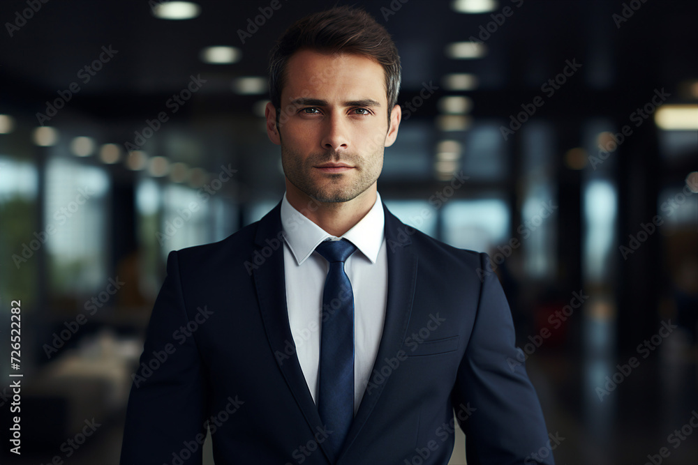 Professional workers at workspace office managers confident successful people Generative AI Professional workers at workspace office managers confident successful people Generative AI