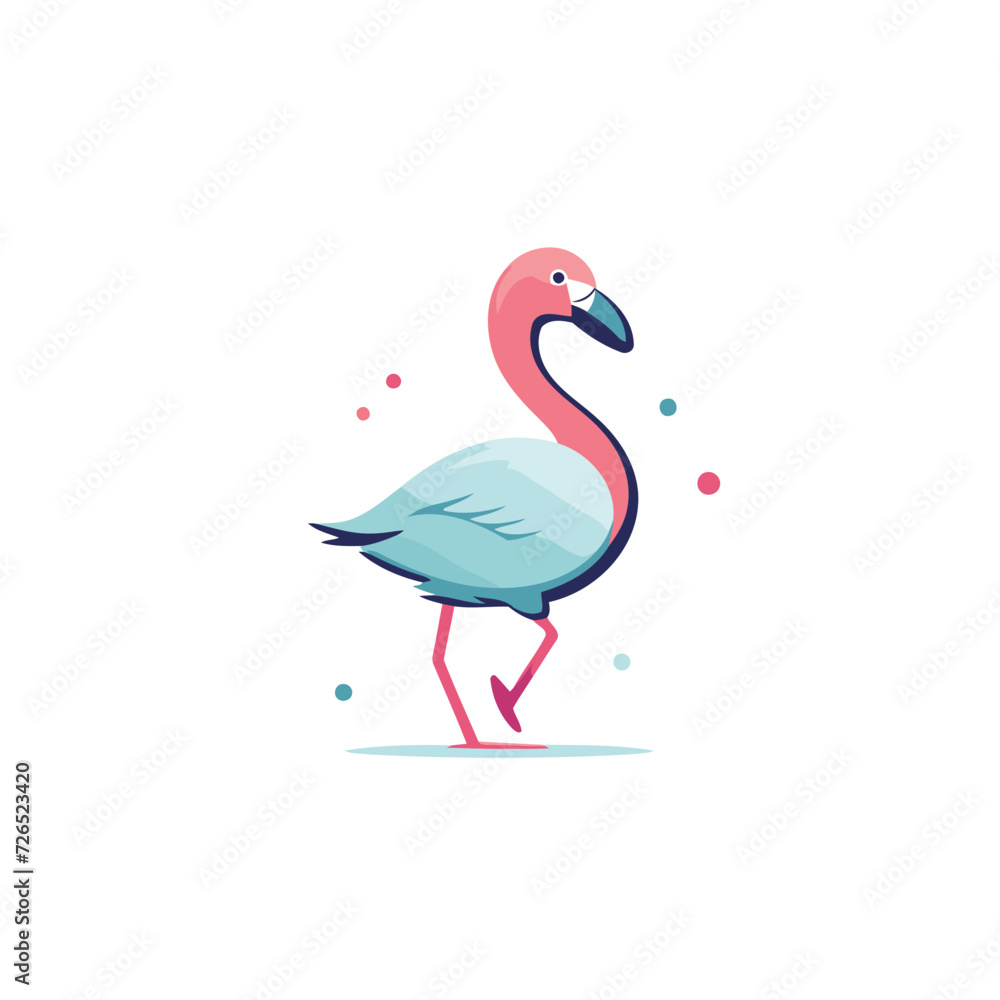 Flamingo vector logo. Flamingo logo. Flamingo logo. Flamingo logo