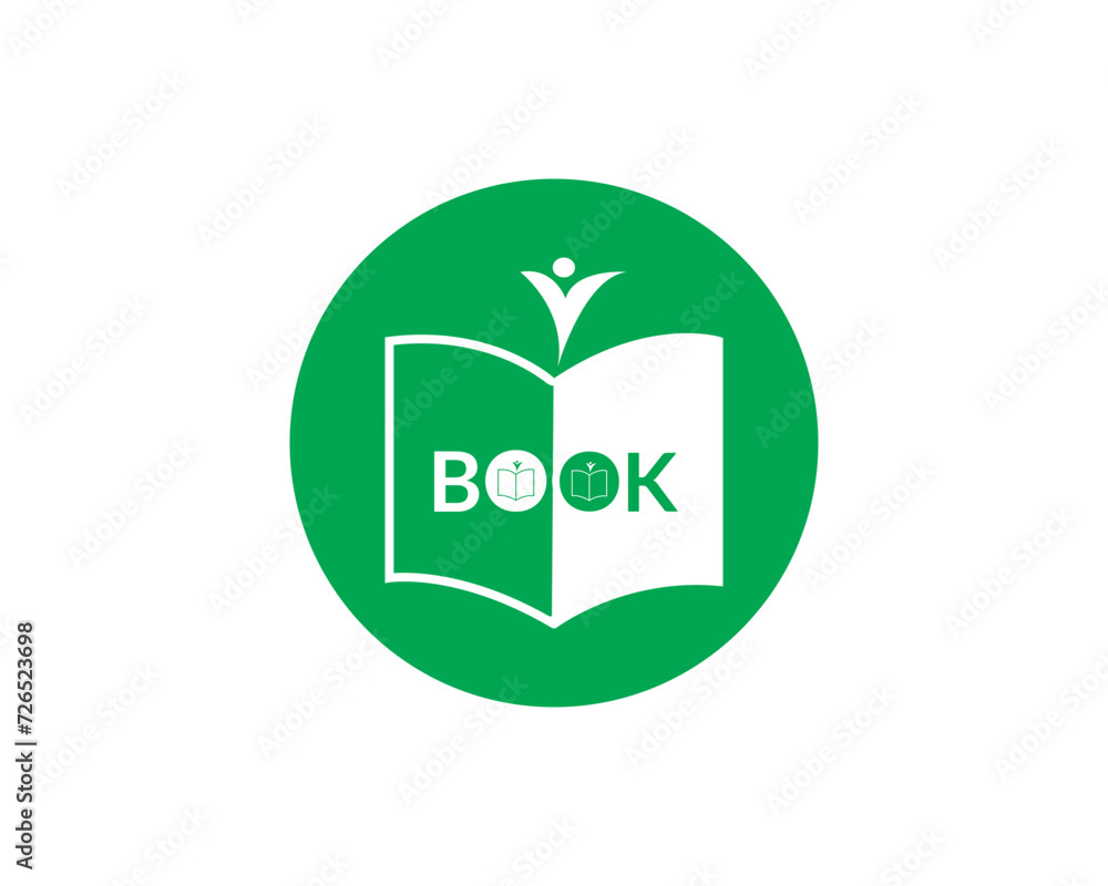 open book logo in linear style design for bookstore, book company, publisher, encyclopedia, library, education logo concept open book logo in linear style design for bookstore, book company, publisher, encyclopedia, library, education logo concept