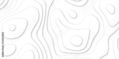  3d render, abstract white paper background. Paper cut vector art background banner texture. multi layer cutout geometric pattern on vector, Abstract soft white background with waves.