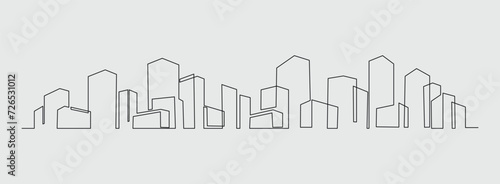 city skyline vector