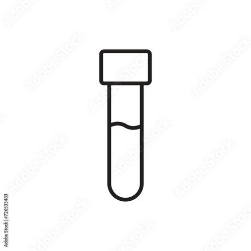 injection vial icon vector