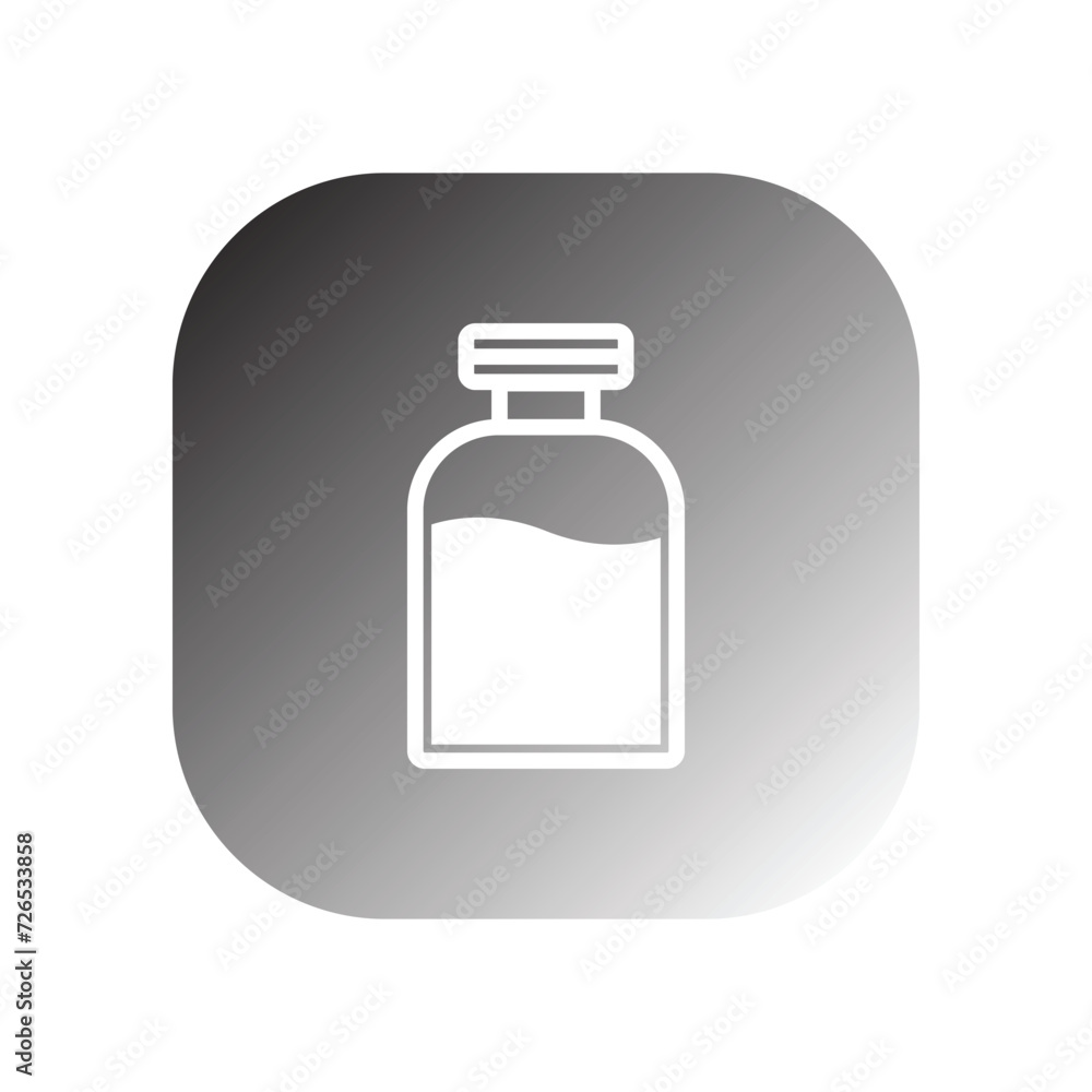 injection vial icon vector injection vial icon vector