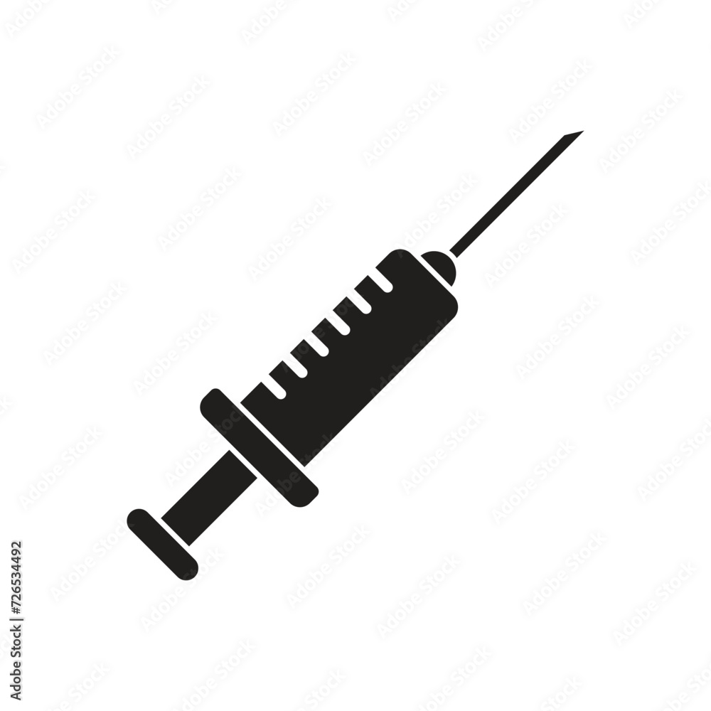 injection vial icon vector injection vial icon vector