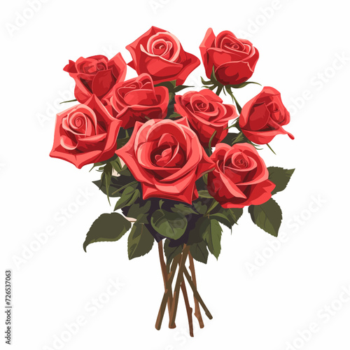 Bouquet of red Roses