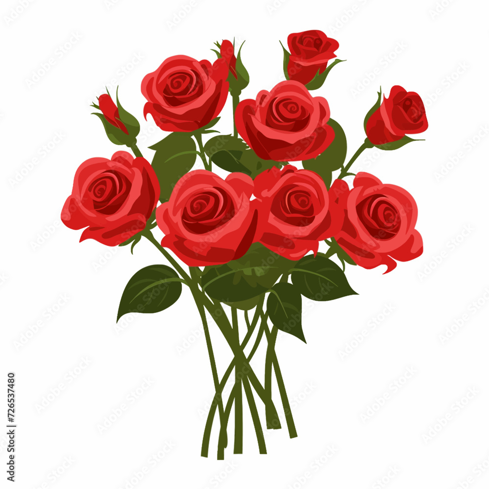 Bouquet of red roses Bouquet of red roses