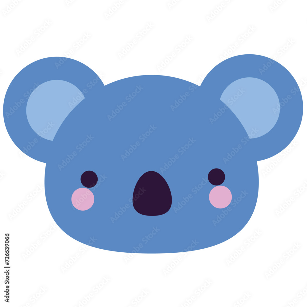cartoon face of a panda bear cartoon face of a panda bear
