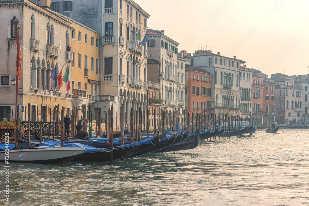 Grand Canal is the most popular tourist spot in Venice, Italy Grand Canal is the most popular tourist spot in Venice, Italy