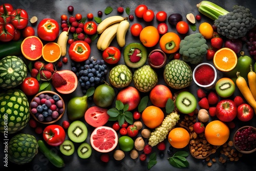 fruits and vegetables © FatimaKhan