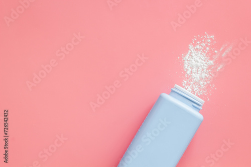 Photos Spilled baby talcum powder