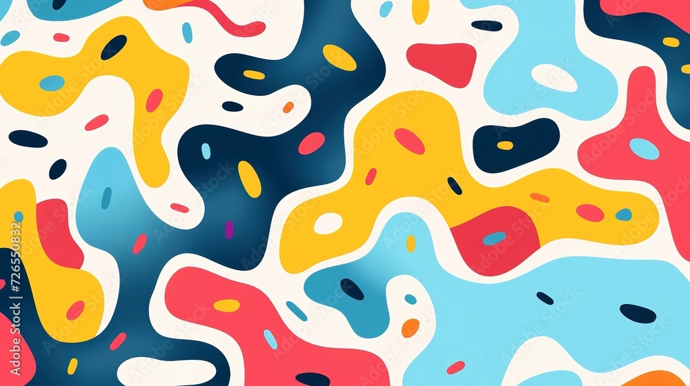seamless pattern with colorful splashes seamless pattern with colorful splashes