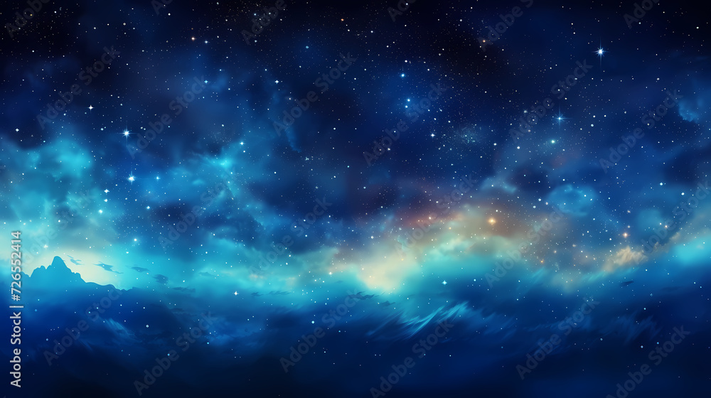 Sparkling starry night sky background Sparkling starry night sky background