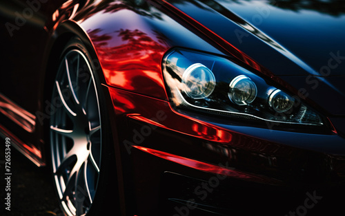 Performance Elegance: Close-up Glimpse into Automotive Mastery